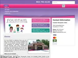 Sites similar to fountaintherapeuticcenter.com