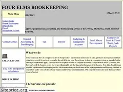 Sites similar to fourelmsbookkeeping.co.uk