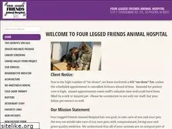 Sites similar to fourleggedfriendsanimalhospital.com
