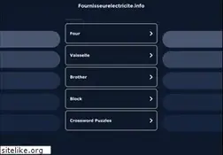 Sites similar to fournisseurelectricite.info