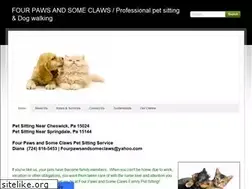 Sites similar to fourpawsandsomeclaws.com