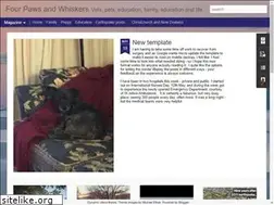 Sites similar to fourpawsandwhiskers.blogspot.com