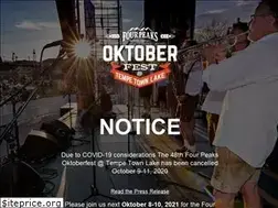 Sites similar to fourpeaksoktoberfest.com