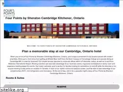 Sites similar to fourpointscambridgekitchener.com