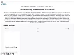 Sites similar to fourpointscoralgables.com