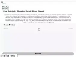 Sites similar to fourpointsdetroitairport.com