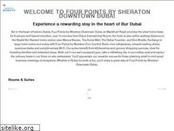 Sites similar to fourpointsdowntowndubai.com