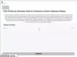Sites similar to fourpointsgatineau.com