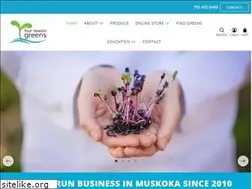 Sites similar to fourseasongreens.com