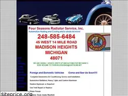 Sites similar to fourseasonsradiator.net
