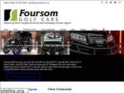 Sites similar to foursomgolfcars.com