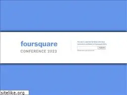 Sites similar to foursquareconf.com