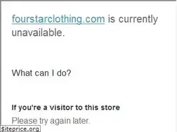 Sites similar to fourstarclothing.com