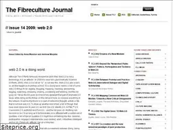 Sites similar to fourteen.fibreculturejournal.org