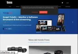 Sites similar to fowa.it