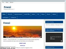 Sites similar to fowai.org