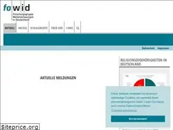 Sites similar to fowid.de