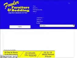 Sites similar to fowlerfurnitureandbedding.com