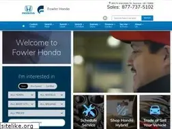 Sites similar to fowlerhonda.com
