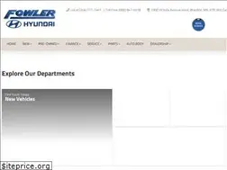 Sites similar to fowlerhyundai.com