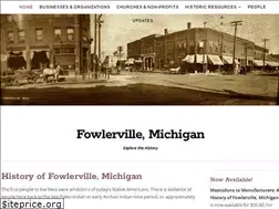 Sites similar to fowlervillehistory.org