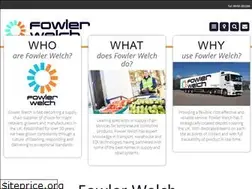 Sites similar to fowlerwelch.co.uk