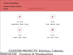 Sites similar to fowlerwoodworking.com