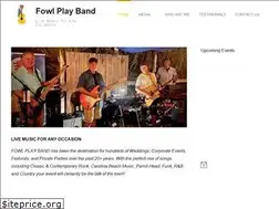 Sites similar to fowlplayband.com