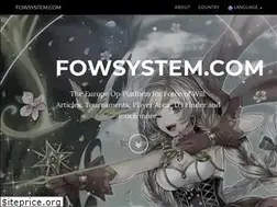 Sites similar to fowsystem.com