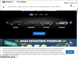 Sites similar to fox-subaru.com