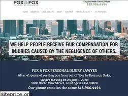 Sites similar to foxandfoxlawcorp.com