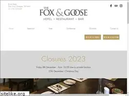 Sites similar to foxandgooseinn.com