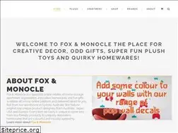 Sites similar to foxandmonocle.com