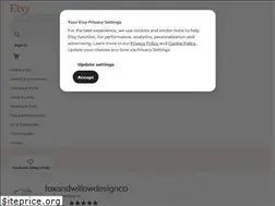 Sites similar to foxandwillow.co