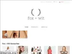 Sites similar to foxandwitboutique.com
