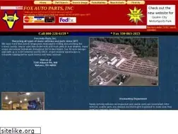 Sites similar to foxautosalvage.com