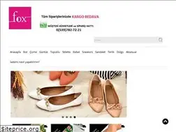 Sites similar to foxayakkabi.com