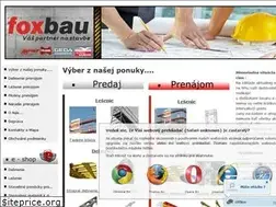 Sites similar to foxbau.sk