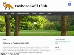 Sites similar to foxborogolfclub.com