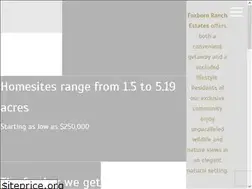 Sites similar to foxbororanchestates.com