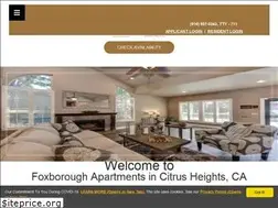 Sites similar to foxboroughapts.com
