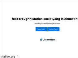 Sites similar to foxboroughhistoricalsociety.org