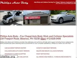 Sites similar to foxchapelautobody.com
