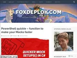 Sites similar to foxdeploy.com