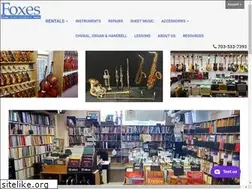 Sites similar to foxesmusic.com