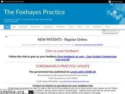 Sites similar to foxhayespractice.nhs.uk