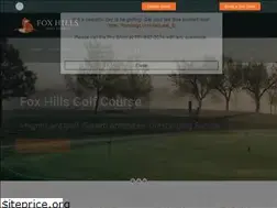 Sites similar to foxhillsgc.com