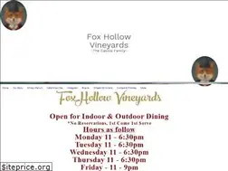 Sites similar to foxhollowvineyards.com