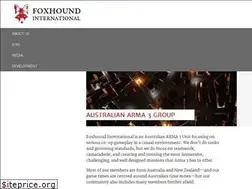 Sites similar to foxhound.international