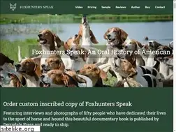Sites similar to foxhunterspeak.com